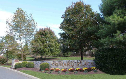 Front entrance to Orchard Place in Brookfield Connecticut